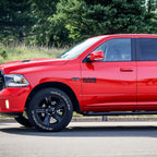 7Pcs 4X4 Grille Tailgate 5.7 Liter HEMI Emblems for 2013-2018 RAM 1500