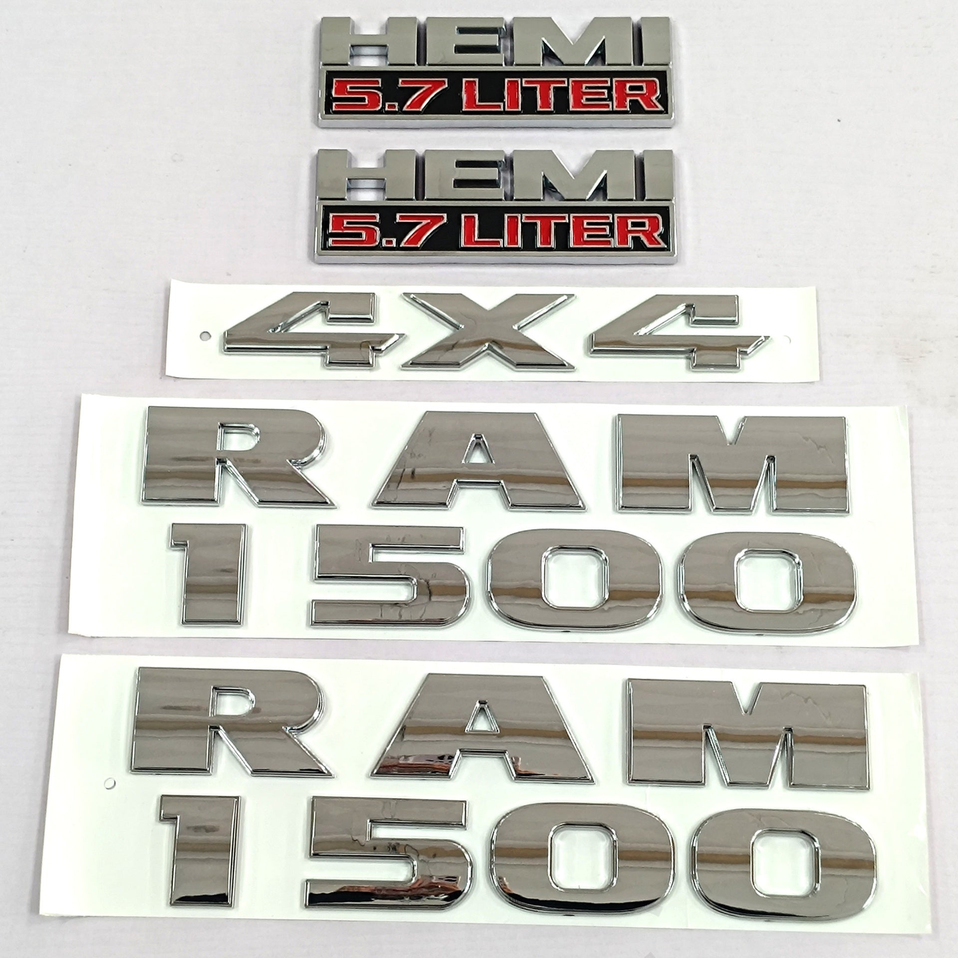 5.7 Liter HEMI Emblems For RAM 1500
