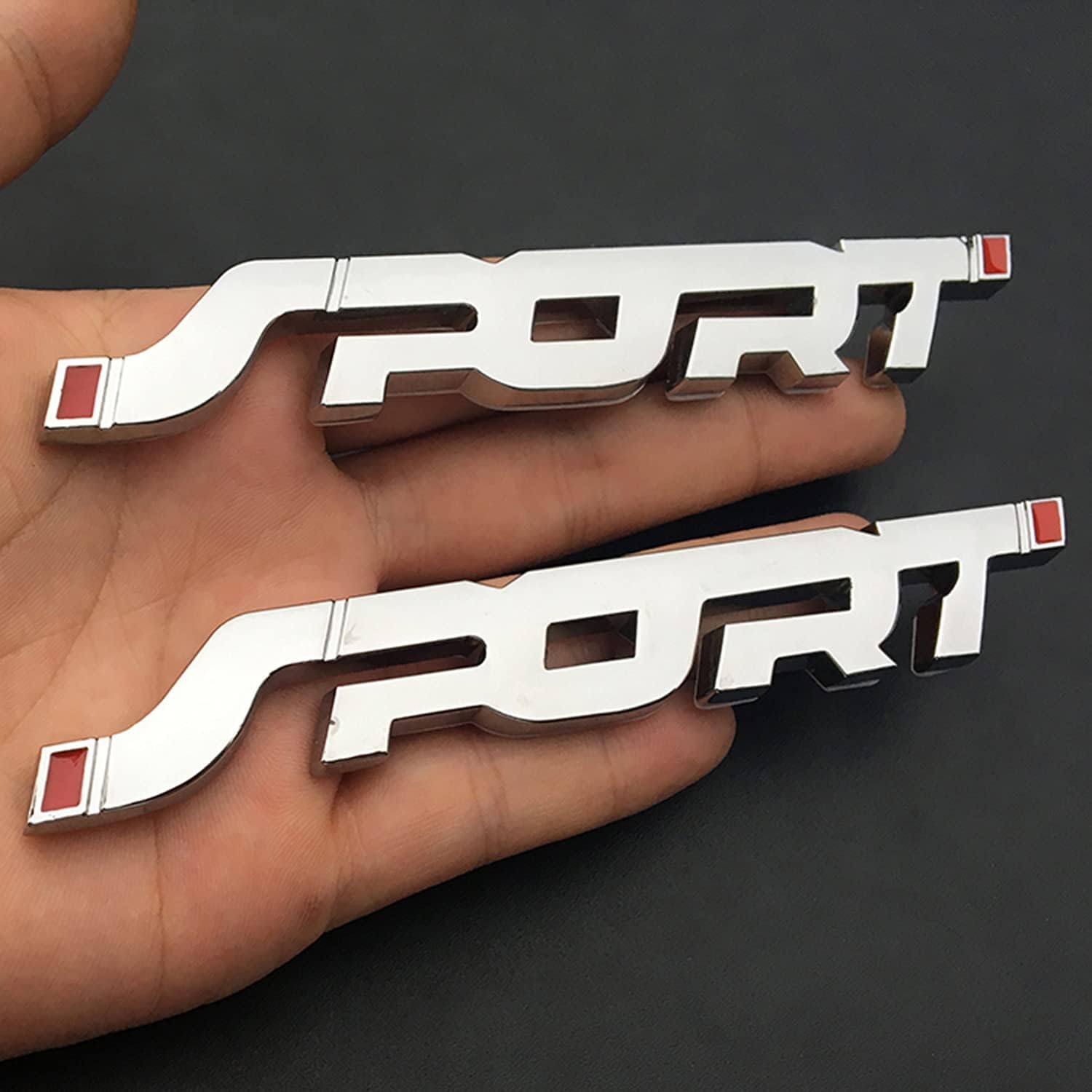3D Metal Car Sport Sticker | 2Pcs