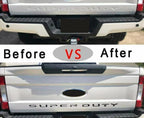 Front Hood Rear Tailgate Super Duty Emblem | 1 Set
