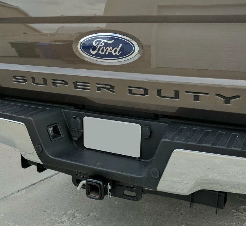 Front Hood Rear Tailgate Super Duty Emblem | 1 Set