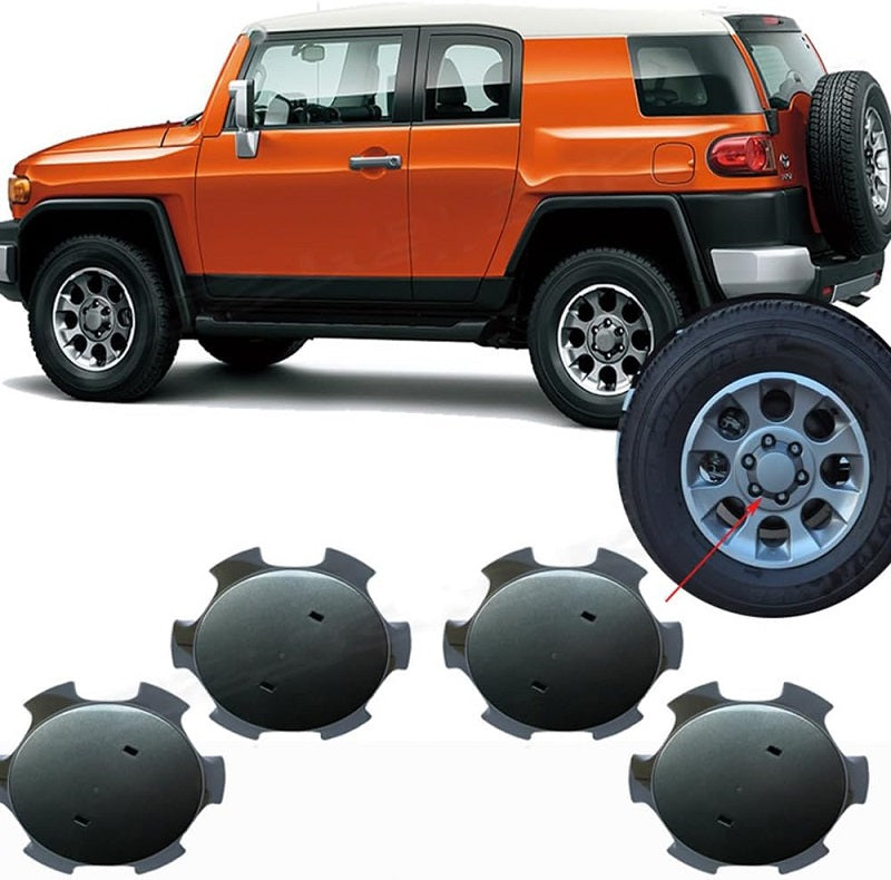 4Pcs 17" Wheel Hub Center Cap  for 2010–2013 Toyota 4Runner  2010-2014 For Toyota FJ Cruiser