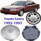 4Pcs 1992 - 1996 Toyota Camry Wheel Center Cap Silver 42603-06020