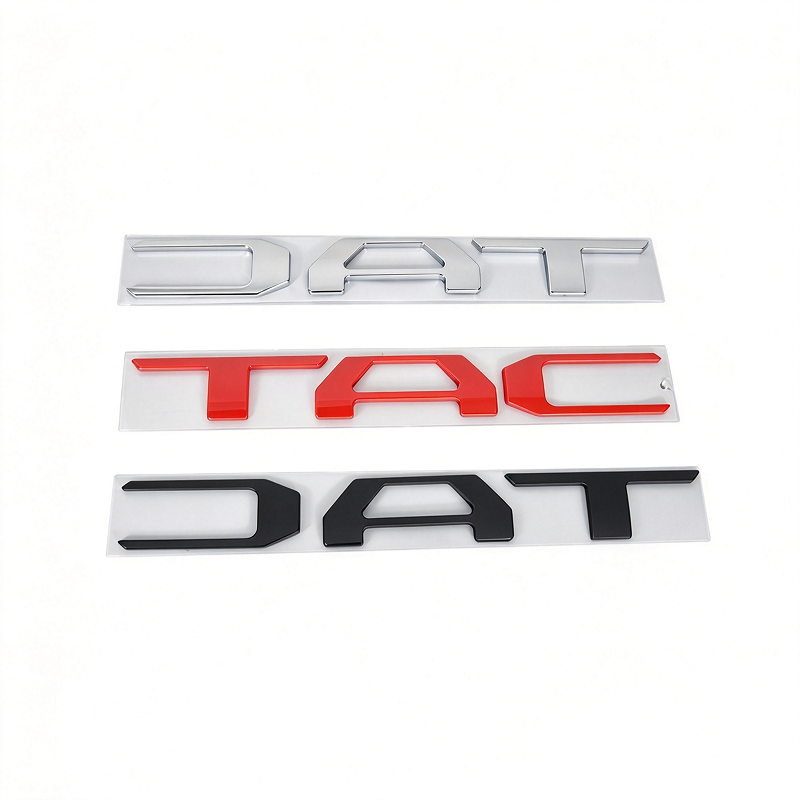 2016–2023 Toyota Tacoma 3D ABS Tailgate Insert Letters
