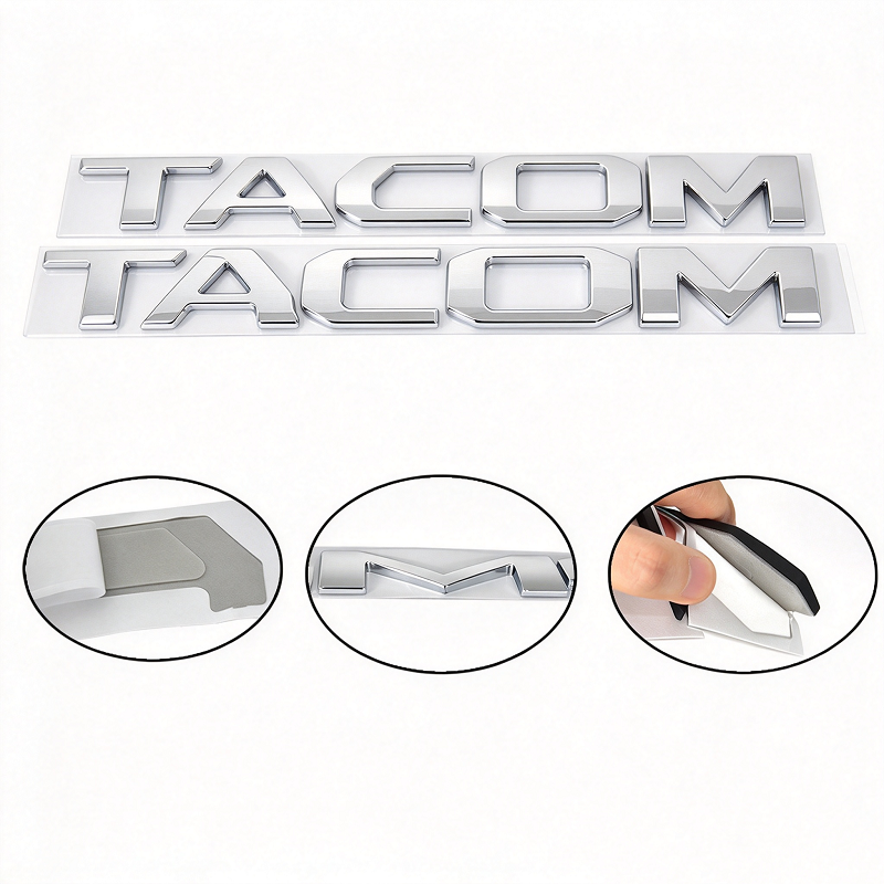 2016–2023 Toyota Tacoma 3D ABS Tailgate Insert Letters