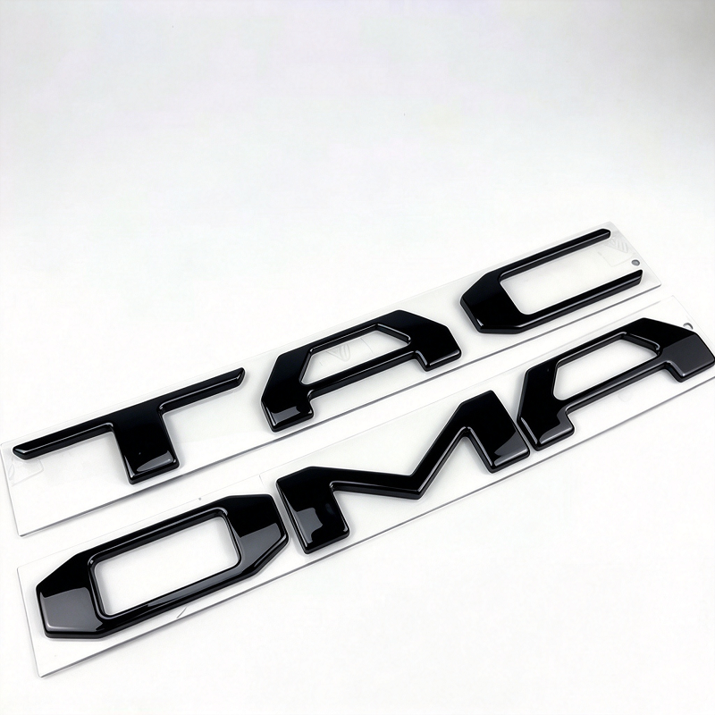 2016–2023 Toyota Tacoma 3D ABS Tailgate Insert Letters
