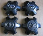 4Pcs 2016-2023 Toyota Tacoma Dark Charcoal center caps P/N 4260B-04050