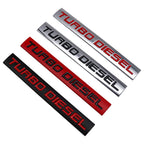 Turbo Diesel Emblems | 2Pcs
