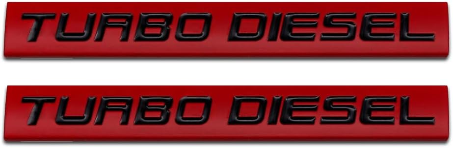 Turbo Diesel Emblems | 2Pcs